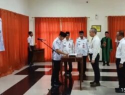 Optimalisasi Pelayanan, Bupati Trenggalek Lantik Definitif Delapan Pejabat Eselon II