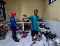 Ledakan Tabung Gas LPG di Trenggalek, Tiga Orang Alami Luka Bakar Serius