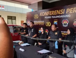 Satreskrim Tulungagung Tangkap Komplotan Pencuri Kabel Telepon