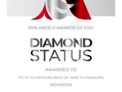 PSC 119 RSUD dr. Iskak Raih Predikat ‘Diamond’ di EMS Angels Awards Kuartal 4 Tahun 2025