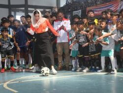 Menggelar Turnamen Futsal, Novita Hardini Ingin Berikan Ruang Generasi Muda Kembangkan Bakat