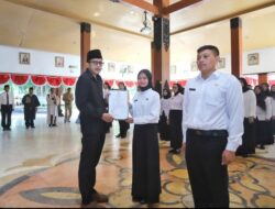 Wabup Syah Ambil Sumpah dan Janji 88 PNS Formasi tahun 2024 di Pendopo Trenggalek