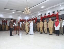 Bupati Arifin Lantik Triadi Admono Menjadi Penjabat Sekda Trenggalek