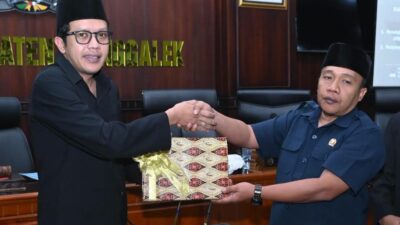 Wabup Syah Sampaikan Nota Penjelasan KUA PPAS Kabupaten Trenggalek tahun Anggaran 2027