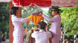 Sukses Kibarkan dan Turunkan Merah Putih, Bupati Arifin Pesankan Paskibraka Pengalaman Ini Jadi Candu